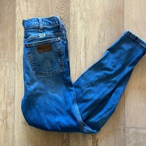 Wrangler Jeans (Wild West high rise straight)